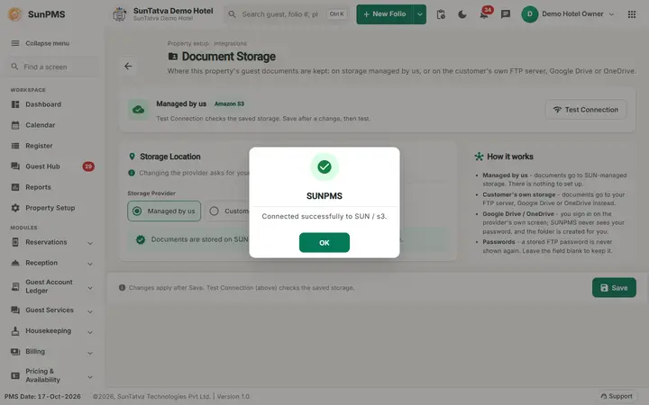 Document Storage: ds test