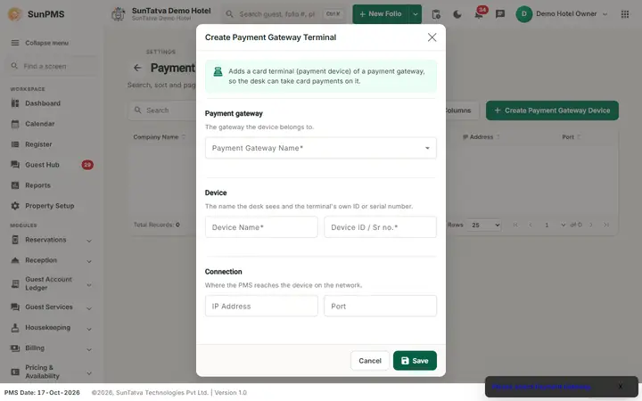 Payment Gateway Integration: pgd validation