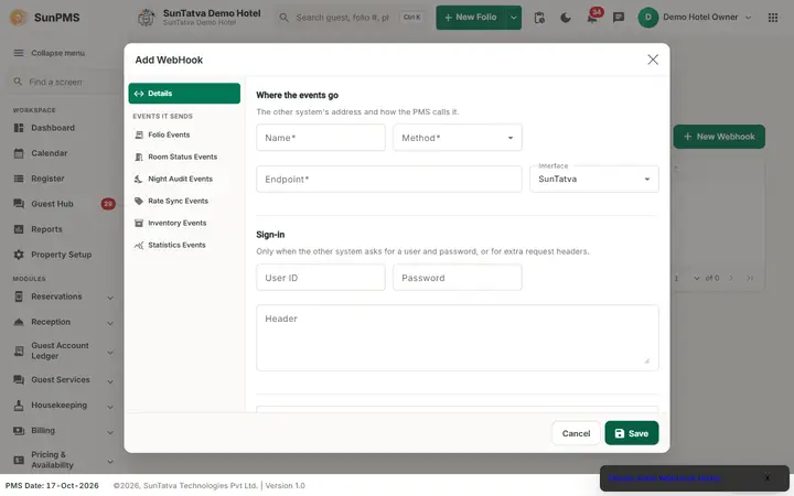 WebHook: wh validation