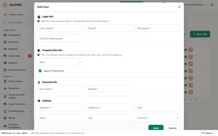 House Keeping Group: hkmasters new user