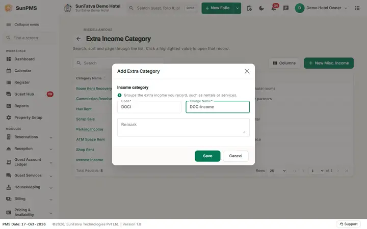 Extra Income Category: xinc filled
