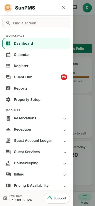 Phone and tablet layout: phone drawer