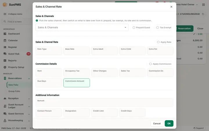 Folio - Remarks, Turndown, History and Extra Info: source channel dialog