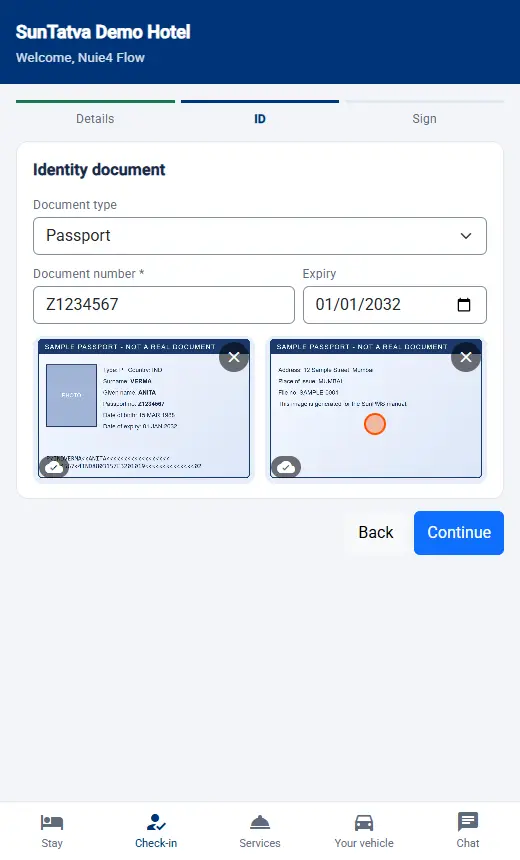 Arrival List: online photos uploaded