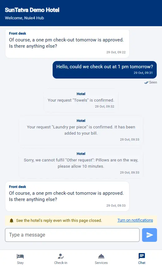 Guest Conversations: req guest chat