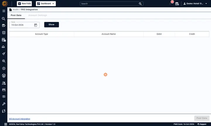 FAS Interface: fas after dialog