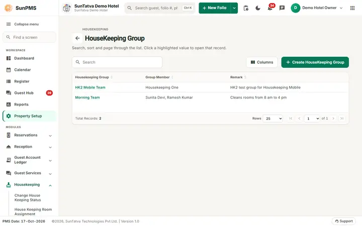 House Keeping Group