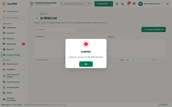 Ip White List